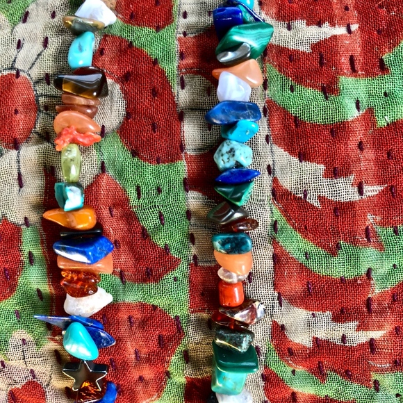 Southwestern Jasper Bear Pendant Necklace - Picture 8 of 8